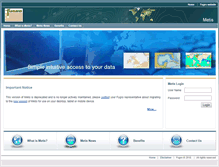 Tablet Screenshot of metis.geos.com